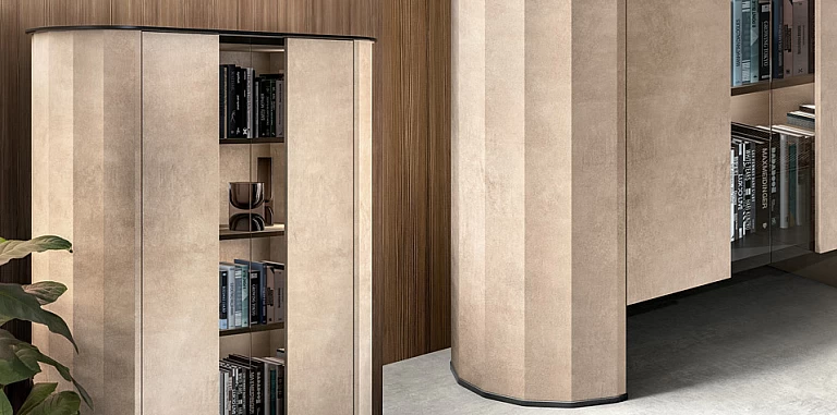 Μοντέρνα Βιτρίνα DUNE Μπεζ της Άμμου (DUNE) ΒΙΤΡΙΝΑ