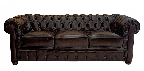 Δερμάτινοι Καναπέδες σετ Γνήσιο Δέρμα (58K3, 58K2)