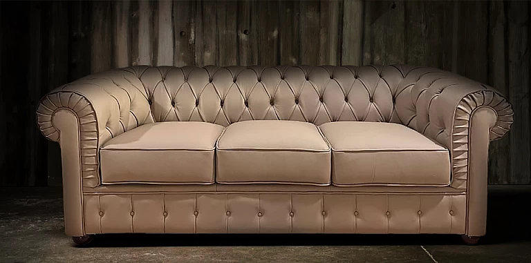 Καναπές δερμάτινος 3θέσιος "ΜΑΤ" (3122) ΚΑΝΑΠΕΣ ΤΡΙΘΕΣΙΟΣ