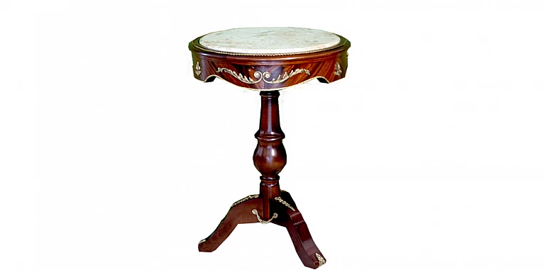 Τραπεζάκι λάμπας κλασικό (1078) ΤΡΑΠΕΖΑΚΙΑ ΛΑΜΠΑΣ Louis XV