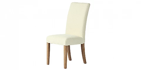 Μοντέρνα καρέκλα τραπεζαρίας σε μπουκλέ ύφασμα (6042)