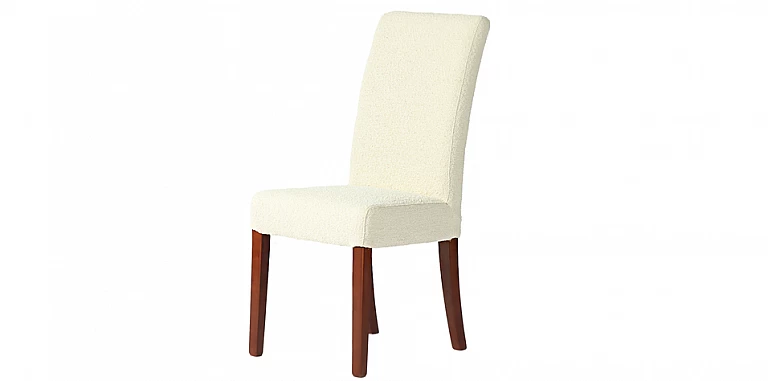 Μοντέρνα καρέκλα τραπεζαρίας σε μπουκλέ ύφασμα (6043)-ΚΑΡΕΚΛΕΣ ΤΡΑΠΕΖΑΡΙΑΣ