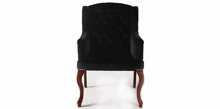 Πολυθρόνα σε Γαλλικό Country Design μαύρη (591M) ΚΑΡΕΚΛΕΣ ΤΡΑΠΕΖΑΡΙΑΣ