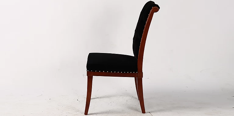 Καρέκλα ξύλινη μαύρη (146M) ΚΑΡΕΚΛΕΣ ΤΡΑΠΕΖΑΡΙΑΣ