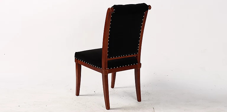 Καρέκλα ξύλινη μαύρη (146M) ΚΑΡΕΚΛΕΣ ΤΡΑΠΕΖΑΡΙΑΣ