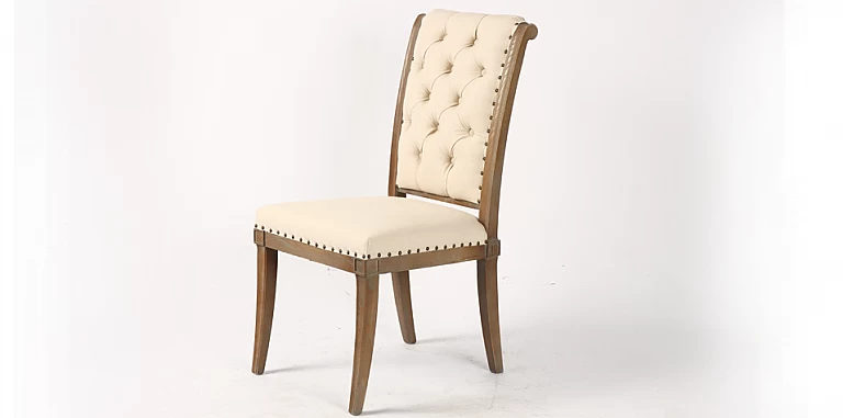 Καρέκλα λευκή ξύλινη Country (146L) ΚΑΡΕΚΛΕΣ ΤΡΑΠΕΖΑΡΙΑΣ