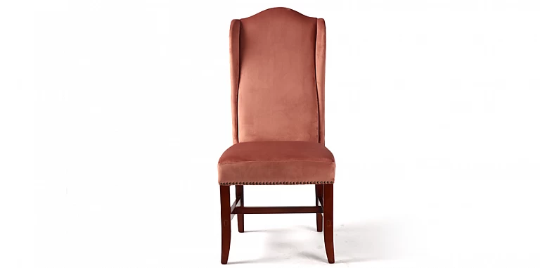 Καρέκλες τραπεζαρίας προσφορά Wingback σομόν (082R) ΚΑΡΕΚΛΕΣ ΤΡΑΠΕΖΑΡΙΑΣ