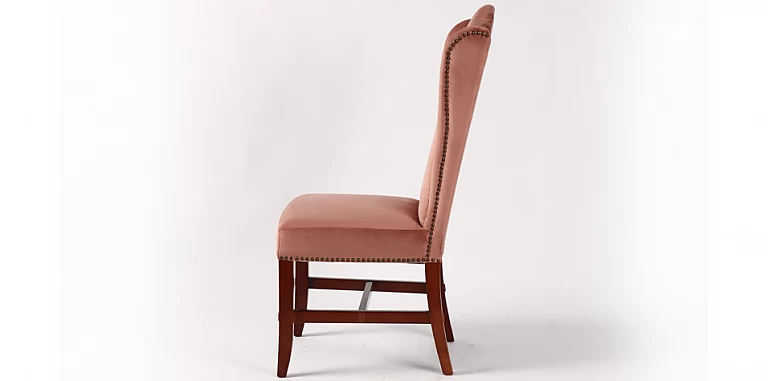 Καρέκλες τραπεζαρίας προσφορά Wingback σομόν (082R) ΚΑΡΕΚΛΕΣ ΤΡΑΠΕΖΑΡΙΑΣ
