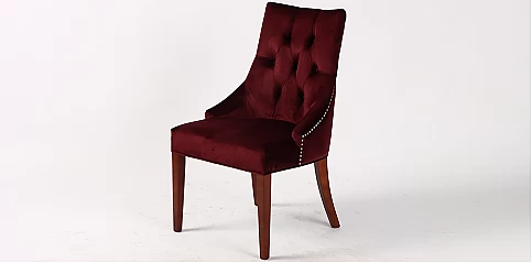 Καρέκλα Baker μπορντώ (236B)