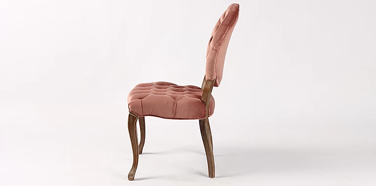 Καρέκλες τραπεζαρίας με στρογγυλή πλάτη Country σομόν (433R) ΚΑΡΕΚΛΕΣ ΤΡΑΠΕΖΑΡΙΑΣ