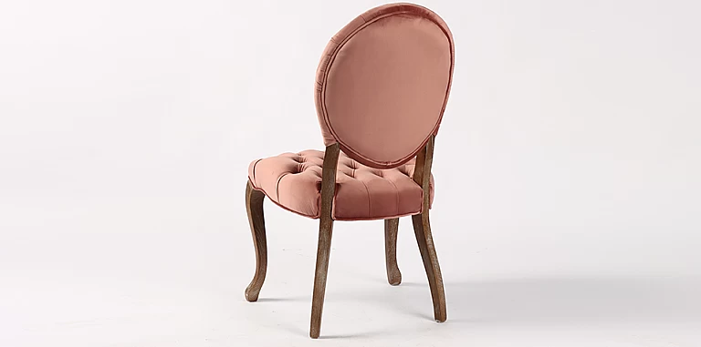 Καρέκλες τραπεζαρίας με στρογγυλή πλάτη Country σομόν (433R) ΚΑΡΕΚΛΕΣ ΤΡΑΠΕΖΑΡΙΑΣ