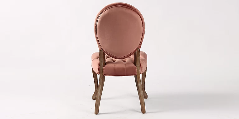 Καρέκλες τραπεζαρίας με στρογγυλή πλάτη Country σομόν (433R) ΚΑΡΕΚΛΕΣ ΤΡΑΠΕΖΑΡΙΑΣ