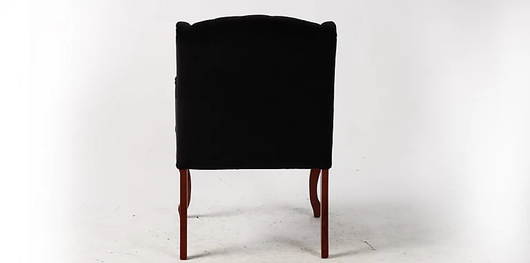 Πολυθρόνα σε Γαλλικό Country Design μαύρη (591M) ΚΑΡΕΚΛΕΣ ΤΡΑΠΕΖΑΡΙΑΣ