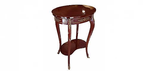 Πλαινό Τραπεζάκι Louis Quinze Οβάλ (1064)