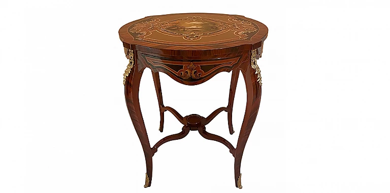Κλασικό τραπεζάκι λάμπας Λουί Κένζ (1527)-ΤΡΑΠΕΖΑΚΙΑ ΛΑΜΠΑΣ Louis XV