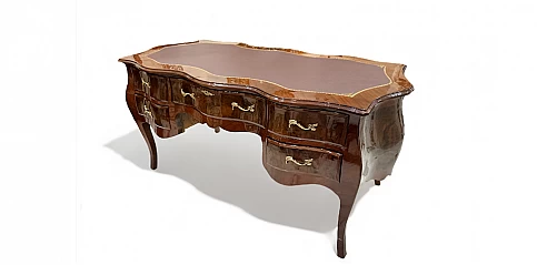 Γραφείο King size προεδρικό κλασικό Louis XV (0011)