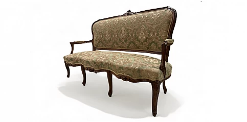 Κλασικός καναπές εποχής στυλ Λουί Κένζ (1101)
