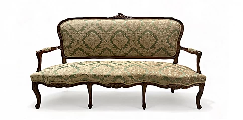 Κλασικός καναπές εποχής στυλ Λουί Κένζ (1101)