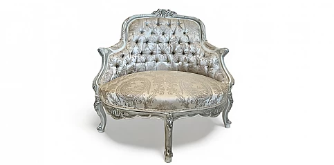 Κλασικό ανάκλινδρο-καναπεδάκι Λουί Κένζ (1103)
