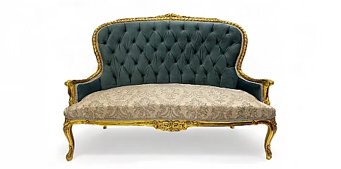 Κλασικός καναπές εποχής στυλ Λουί Κένζ (0002)