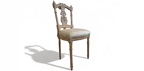 Λουί Κένζ καρέκλα  μινιατούρα ντεκαπέ (0001)