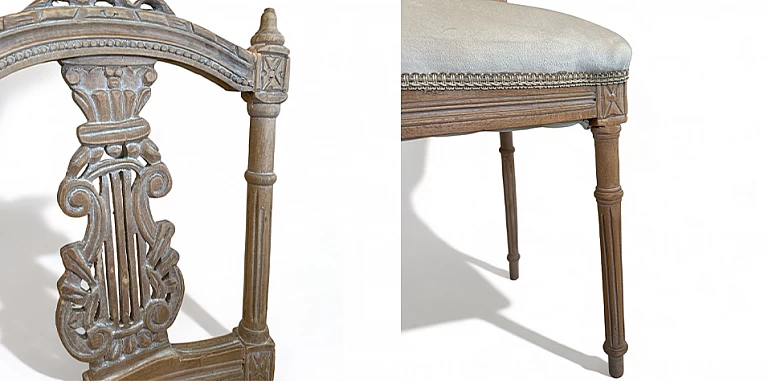 Καρέκλα κλασική ντεκαπέ (0001) ΚΑΡΕΚΛΕΣ ΚΛΑΣΙΚΕΣ LOUIS XV