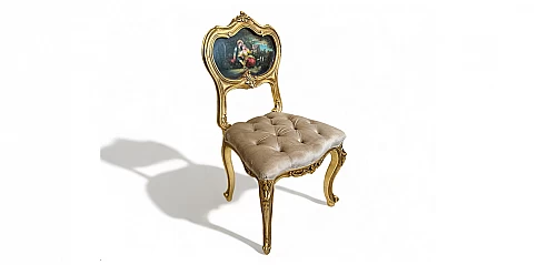 Λουί Κένζ καρέκλα  διακοσμητική μινιατούρα (0001)