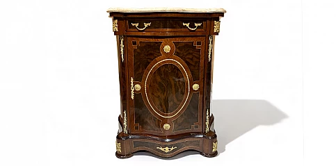 Μπουφές Μπαρόκ Louis XV με Καμπυλωτά Πόδια (0003)