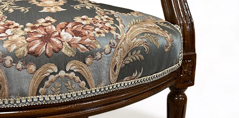 Πολυθρόνα κλασική σε Γαλλικό στυλ (1109) ΠΟΛΥΘΡΟΝΕΣ ΚΛΑΣΙΚΕΣ LOUIS XV