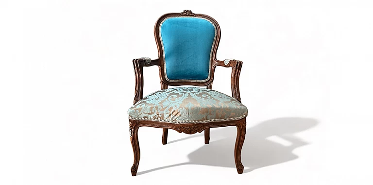 Πολυθρόνα κλασική σε Γαλλικό στυλ (1107) ΠΟΛΥΘΡΟΝΕΣ ΚΛΑΣΙΚΕΣ LOUIS XV