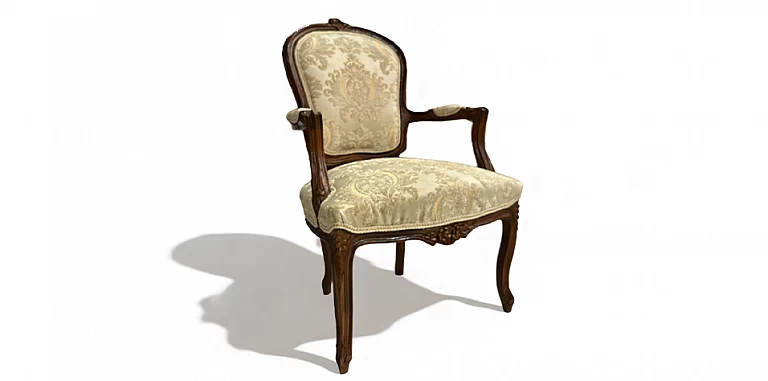 Πολυθρόνα κλασική σε Γαλλικό στυλ (1114) ΠΟΛΥΘΡΟΝΕΣ ΚΛΑΣΙΚΕΣ LOUIS XV