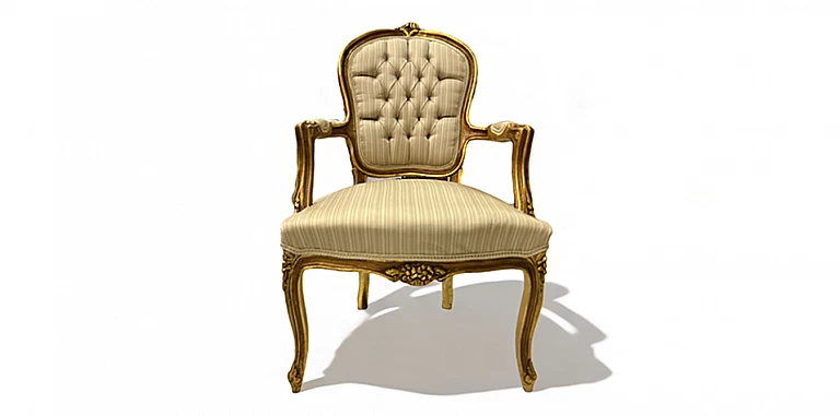 Πολυθρόνα κλασική σε Γαλλικό στυλ (1116) ΠΟΛΥΘΡΟΝΕΣ ΚΛΑΣΙΚΕΣ LOUIS XV