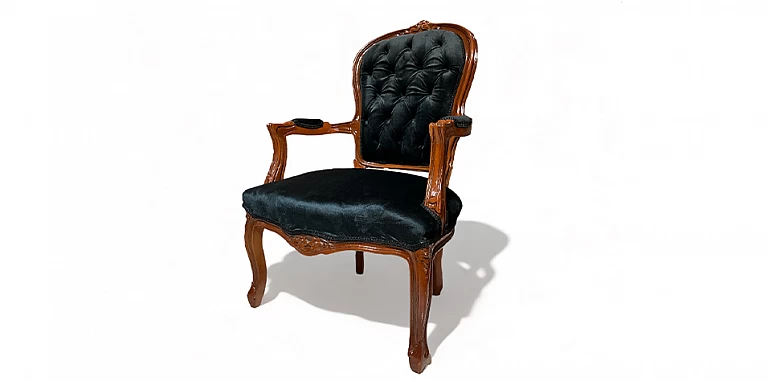 Πολυθρόνα κλασική σε Γαλλικό στυλ (M023) ΠΟΛΥΘΡΟΝΕΣ ΚΛΑΣΙΚΕΣ LOUIS XV