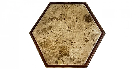 Έπιπλο Εποχής: Πλαινό Τραπεζάκι Louis Quinze Εξάγωνο (1503)