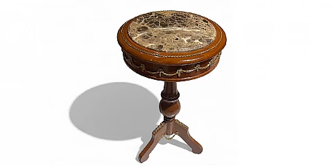 Πλαινό Τραπεζάκι Louis Quinze -Έπιπλο Εποχής (1092) 