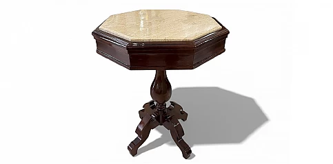 Έπιπλο Εποχής: Πλαινό Τραπεζάκι Louis Quinze Εξάγωνο (3005)