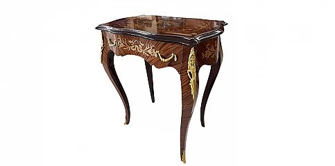 Βοηθητικό Τραπεζάκι με συρτάρι σε Στυλ Louis XV (3004)