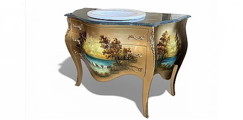 Κλασικό έπιπλο μπάνιου για νιπτήρα (GB3D)