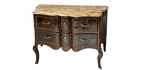 Κλασική κομότα Louis Kenz - Χειροποίητη με Μάρμαρο (0007)