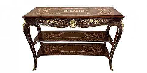 Τραπέζι τηλεόρασης-κονσόλα εποχής Λουί Κένζ (0100) 