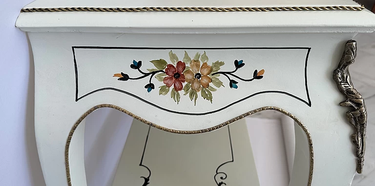 Κονσόλα / τραπέζι τηλεόρασης με ζωγραφική στο χέρι (1100)-ΚΟΝΣΟΛΕΣ Louis XV