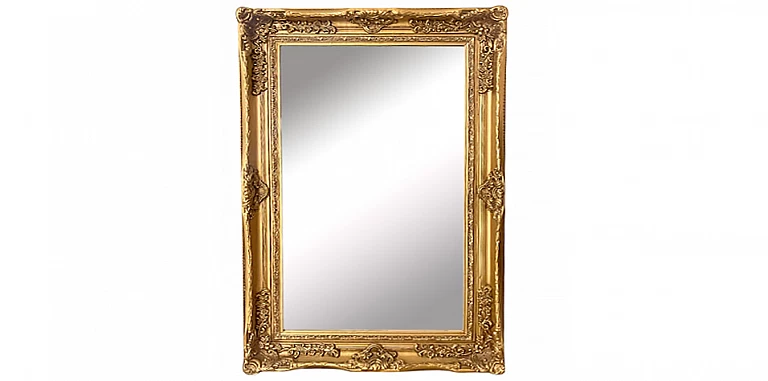 Καθρέφτης κλασικός με σκάλισμα σε χρυσό (0009)-ΔΙΑΚΟΣΜΗΤΙΚΟΙ ΚΑΘΡΕΦΤΕΣ