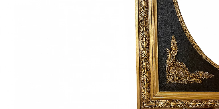 Κλασικός Χρυσός Καθρέφτης Τοίχου Μπαρόκ με Οβάλ Σχήμα (M001)-ΔΙΑΚΟΣΜΗΤΙΚΟΙ ΚΑΘΡΕΦΤΕΣ