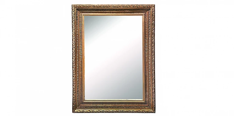 Μπρονζέ Καθρέφτης Τοίχου με Διακοσμητικό Σκάλισμα (0005B)-ΔΙΑΚΟΣΜΗΤΙΚΟΙ ΚΑΘΡΕΦΤΕΣ