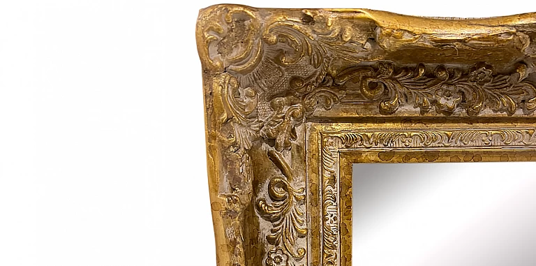 Καθρέφτης κλασικός με σκάλισμα σε χρυσό (0005)-ΔΙΑΚΟΣΜΗΤΙΚΟΙ ΚΑΘΡΕΦΤΕΣ