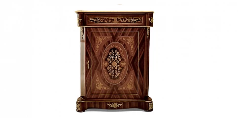 Χειροποίητο μπαγιού στυλ Louis Quinze- Έπιπλο εποχήςς (0003)