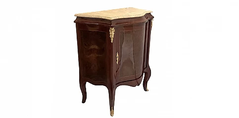 Χειροποίητο μπαγιού με μάρμαρο στυλ Louis Quinze- Έπιπλο εποχής (1505R) 