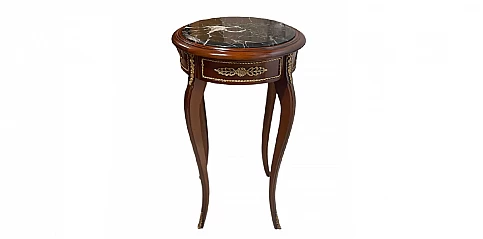 Louis XV Τραπεζάκι κλασικό με μάρμαρο (1506) 