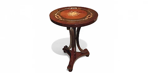 Τραπεζάκι ροτόντα πλαϊνό (1082B)