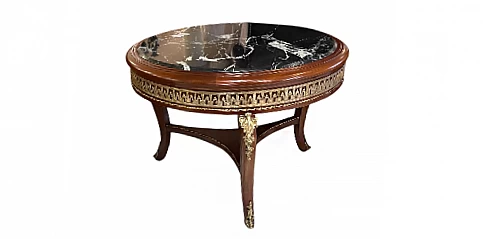 Κλασικό τραπεζάκι σαλονιού με μάρμαρο (1530B) Κλασικό τραπεζάκι σαλονιού με μάρμαρο (1530B)